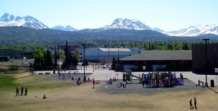 Trailside Elementary playground 